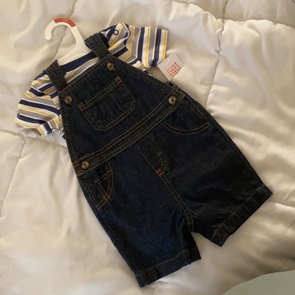 Boys 9 month Overall Set
